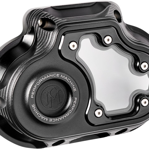 PERFORMANCE MACHINE (PM) Transmission Cover - Black Ops* - M8 Softail 0177-2081M-SMB - Team Dream Rides