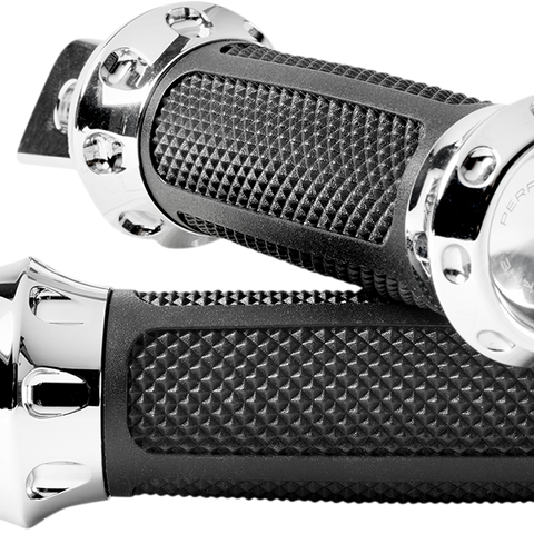 PERFORMANCE MACHINE (PM) Over Drive Footpeg - M8 - Chrome 0035-1243M-CH - Team Dream Rides