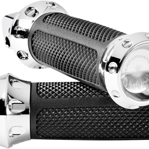 PERFORMANCE MACHINE (PM) Over Drive Footpeg - M8 - Passenger - Chrome 0035-1245M-CH - Team Dream Rides