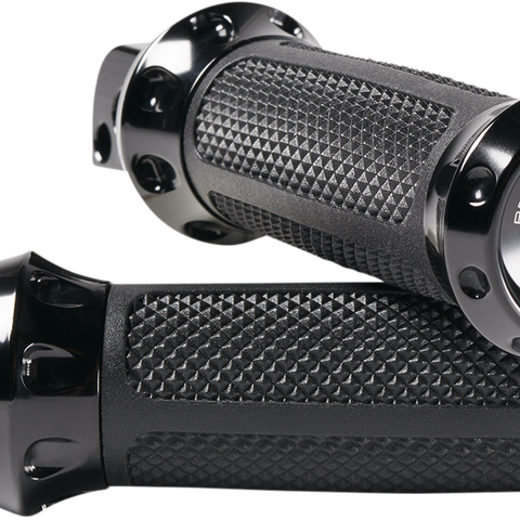 PERFORMANCE MACHINE (PM) Over Drive Footpeg - M8 - Passenger - Black 0035-1245M-B - Team Dream Rides