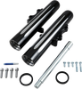 ARLEN NESS Deep Cut Black Anodized Fork Legs with Dual Disc for Touring – Part 40-512