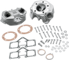 S&S CYCLE Super Stock® Dual Plug Cylinder Head Kit for Big Twin - Part Number 90-1491