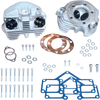 S&S Cycle Super Stock Cylinder Head Kit for Big Twin 90-1496 - Single Plug, O-Ring Style
