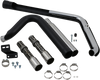 COBRA 909 Exhaust - Black - '12-'17 Softail 6711B