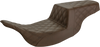 SADDLEMEN Step-Up Seat with Full Lattice Stitch - Brown (Part #897-07-175BR)