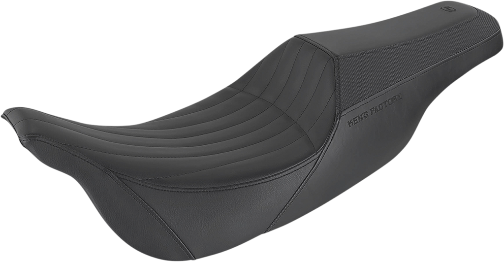 SADDLEMEN Ken's Factory Pro Series Front Gripper and Rear Smooth Seat KEN80807