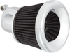 Arlen Ness Velocity 90° Air Cleaner Kit - Chrome (Part Number 600-029)