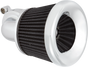 Arlen Ness Velocity 90° Air Cleaner Kit – Chrome, Part 600-031