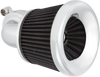 Arlen Ness Velocity 90° Air Cleaner Kit - Chrome (Part No. 600-035)