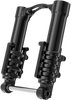 ARLEN NESS 120-002 49mm Black Anodized Fork Legs for Factory Brake Caliper