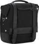 Burly Brand B15-1000B Detachable Saddlebag in Black with Leather Paneling and Quick-Release System