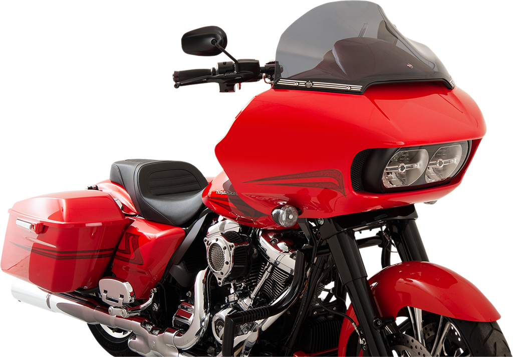 Klock Werks Sport Flare Windshield Dark Smoke for 2015–2025 FLTR Models, KWW-01-0317