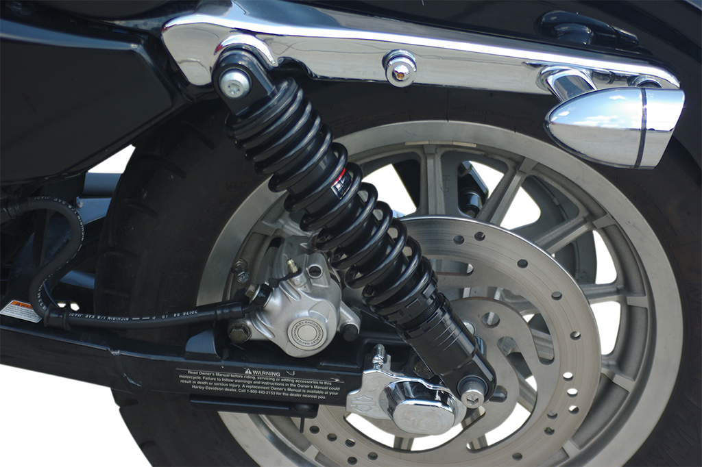 Drag Specialties Shocks Premium Ride-Height Adjustable 13-Inch Black C16-0154AB