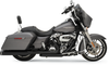 Khrome Werks 200810A Dominator Exhaust System for Harley FL - Black Finish