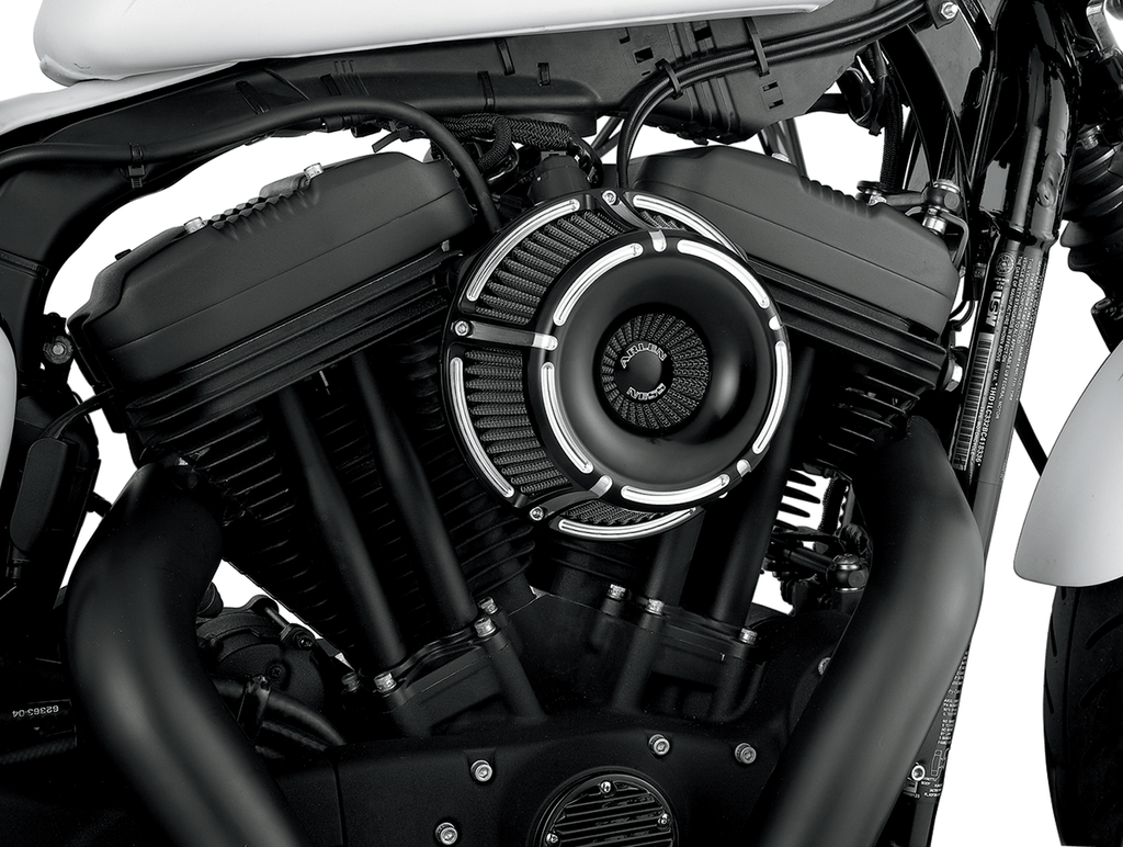 Arlen Ness Inverted Series Air Cleaner Kit - Black (Part #18-923)
