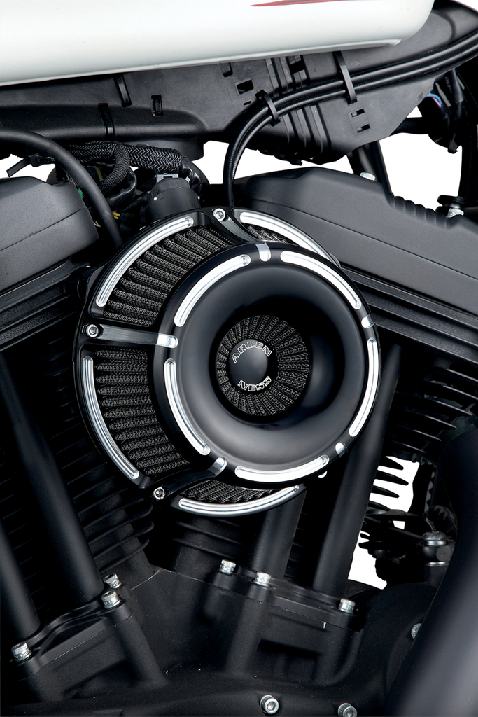 Arlen Ness Inverted Series Air Cleaner Kit - Black (Part #18-923)