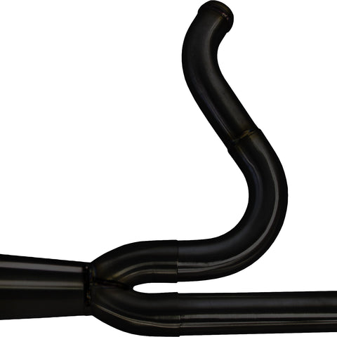 Comp S 2 1 M8 Softail Black W/Turnout Black Endcap