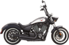 BASSANI XHAUST Pro-Street Exhaust Black - Turnout 6V23DB