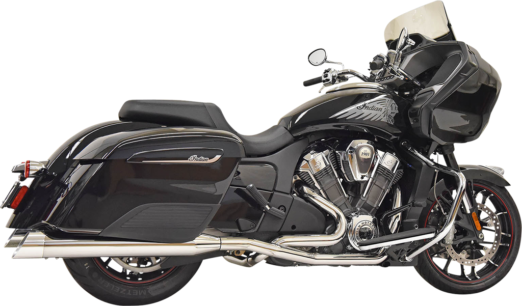 Bassani Xhaust Dual Challenger Chrome Exhaust System, Part Number 8H16S
