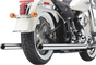 COBRA True Dual Exhaust - Billet Tip - '97-'06 Softail 6984 - Team Dream Rides