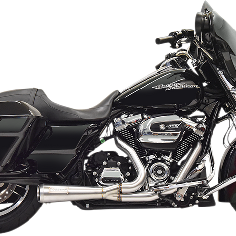 BASSANI XHAUST Short 2:1 Exhaust for FL - Stainless Steel 1F42SS