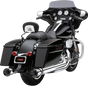 COBRA Race Pro Mufflers for '95-'16 Bagger - Chrome 6218 - Team Dream Rides