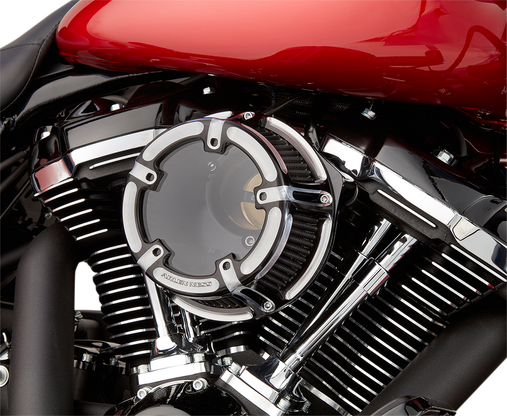 Arlen Ness Method™ Clear Series Air Cleaner - Contrast Cut 18-960