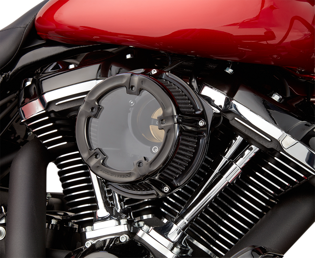 Arlen Ness Method™ Clear Series Air Cleaner - Black (Part 18-967)