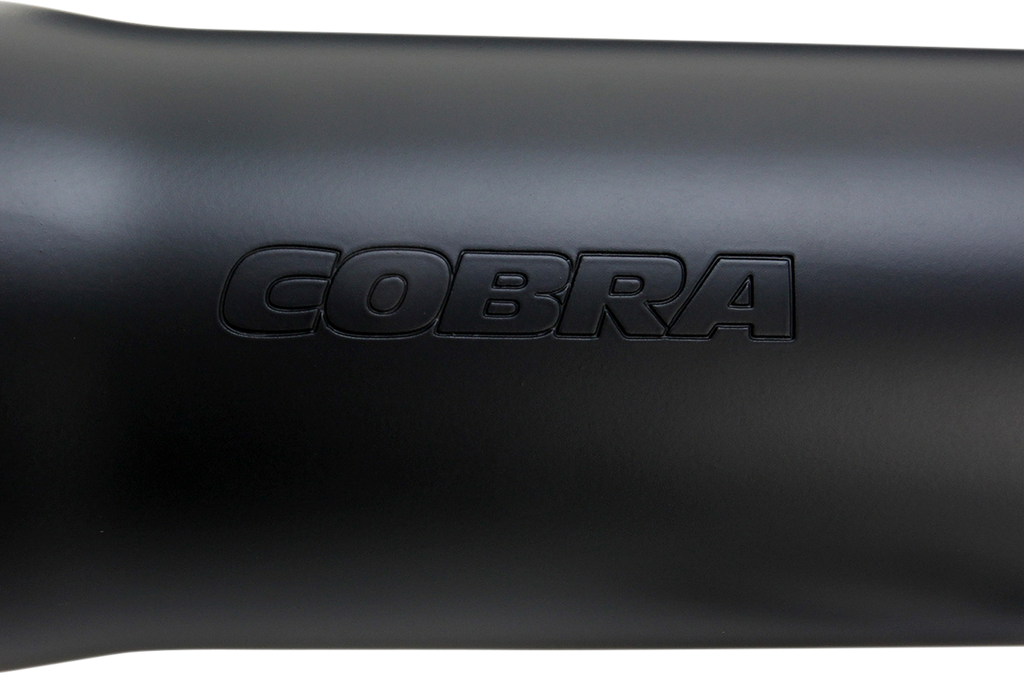 COBRA 3" RPT Mufflers for '07-'17 Softail - Black 6053B - Team Dream Rides