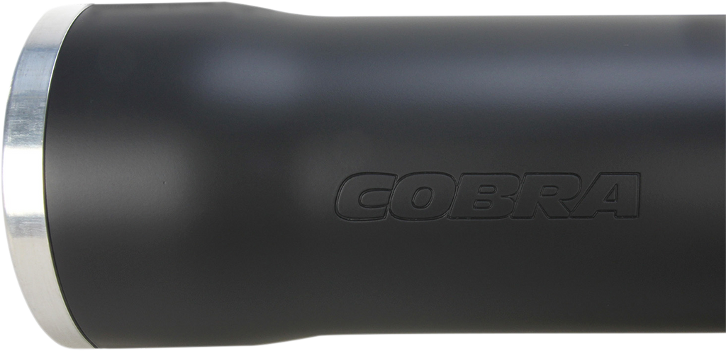 COBRA 3" RPT Mufflers - Black 6052B