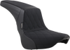 LePera Kickflip Seat - Diamond with Gripp Tape for Harley FXBB/FLSL 2018-2023, Black (Part Number LY-590DMGP)