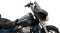 KLOCK WERKS Flare Black Windshield for 2014–2025 FLH, KWW-01-0319