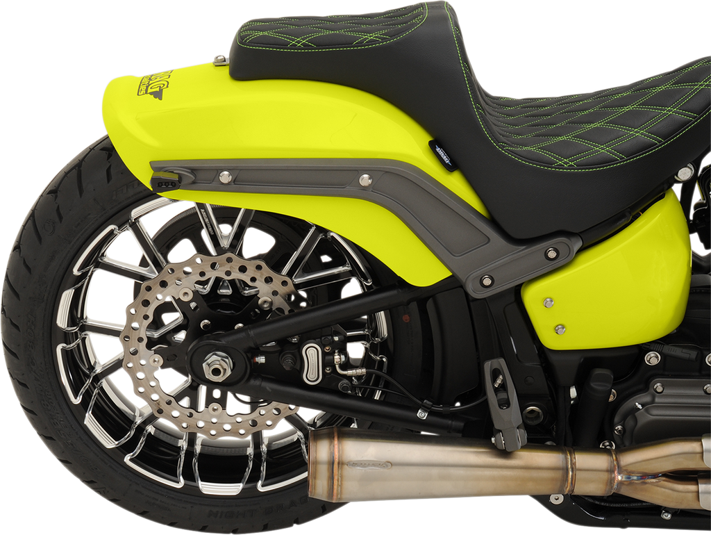 Arlen Ness Procross Rear Rim - Black 18x5.5 for Enhanced Performance