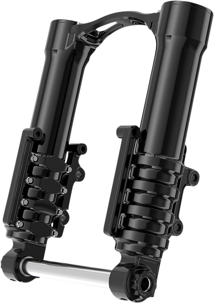 ARLEN NESS 120-002 49mm Black Anodized Fork Legs for Factory Brake Caliper