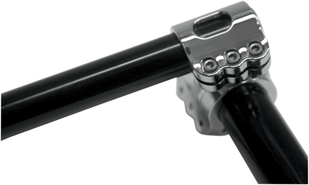 KLOCK WERKS Handlebar - Klip Hanger - 12" - Black/Chrome KWH-04-9011-BC - Team Dream Rides