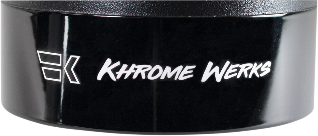 Khrome Werks 200718P Turbine Replacement End Cap for 4-1/2-Inch Mufflers