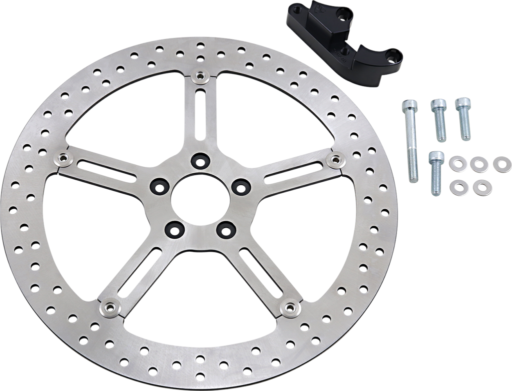 Arlen Ness Big Brake Rotor 15-Inch Front Right for Harley-Davidson 02-967