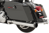 KHROME WERKS 200630 2-Into-2 Dominator Exhaust System for Harley Touring '09-'16 with Chrome Finish and 4-1/2 Inch Muffler