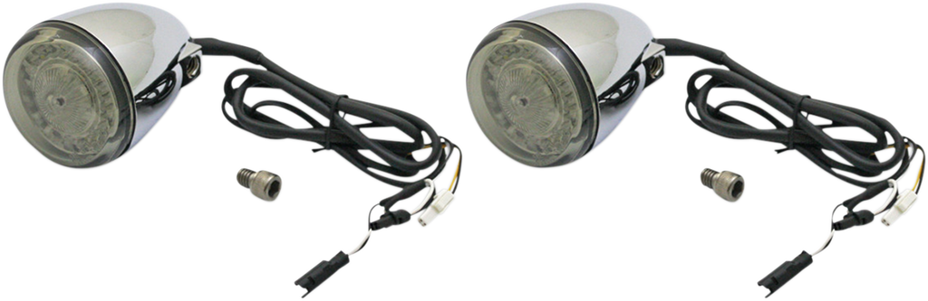 CUSTOM DYNAMICS ProBEAM® Turn Signals - Chrome PB-IND-FTS-AW-C