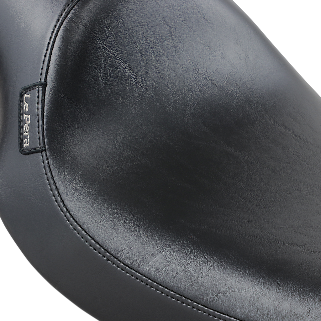 LE PERA Silhouette Full-Length Seat - Smooth - Black - Dyna '91-'95 L-861 - Team Dream Rides