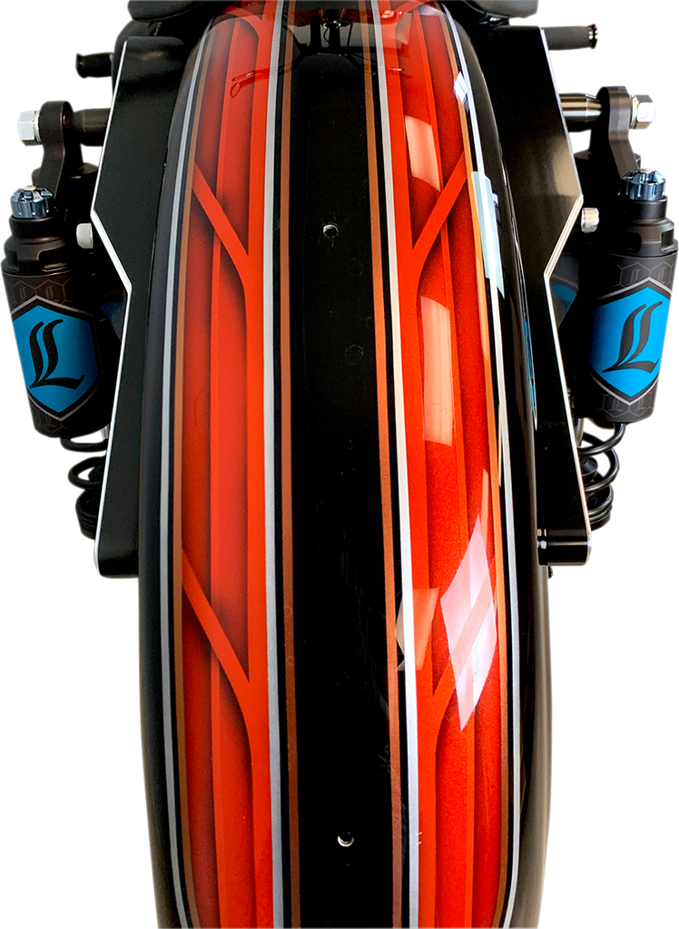 Legend Suspension Revo ARC Piggyback Shocks for Harley FXR 1984-2000, 14 Inch, Black - Part Number 1310-1900
