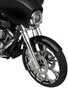 PERFORMANCE MACHINE (PM) Fork Leg Kit - Chrome - Lower - Dual Disc - '08-'13 0208-2056-CH - Team Dream Rides