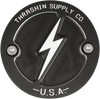 THRASHIN SUPPLY CO. Points Cover - Dished Black - M8 - Part TSC-3027-4