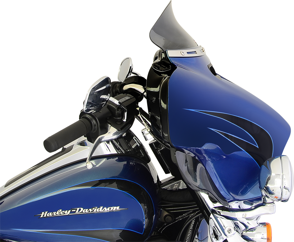 KLOCK WERKS Flare Windshield for 2014–2025 Harley-Davidson FLH, Dark Smoke, KWW-01-0389