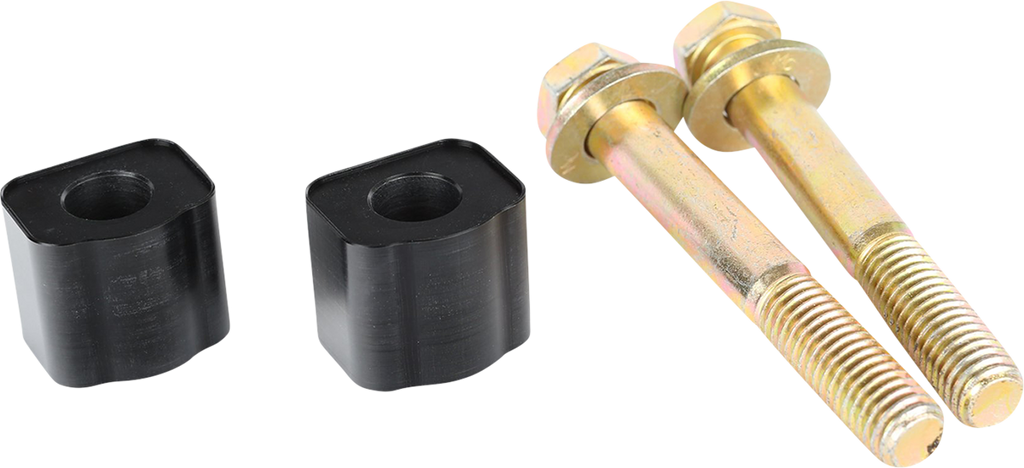 Thrashin Supply Co. TSC-9801-1 Riser Extensions - 1 Inch Black for OG Risers