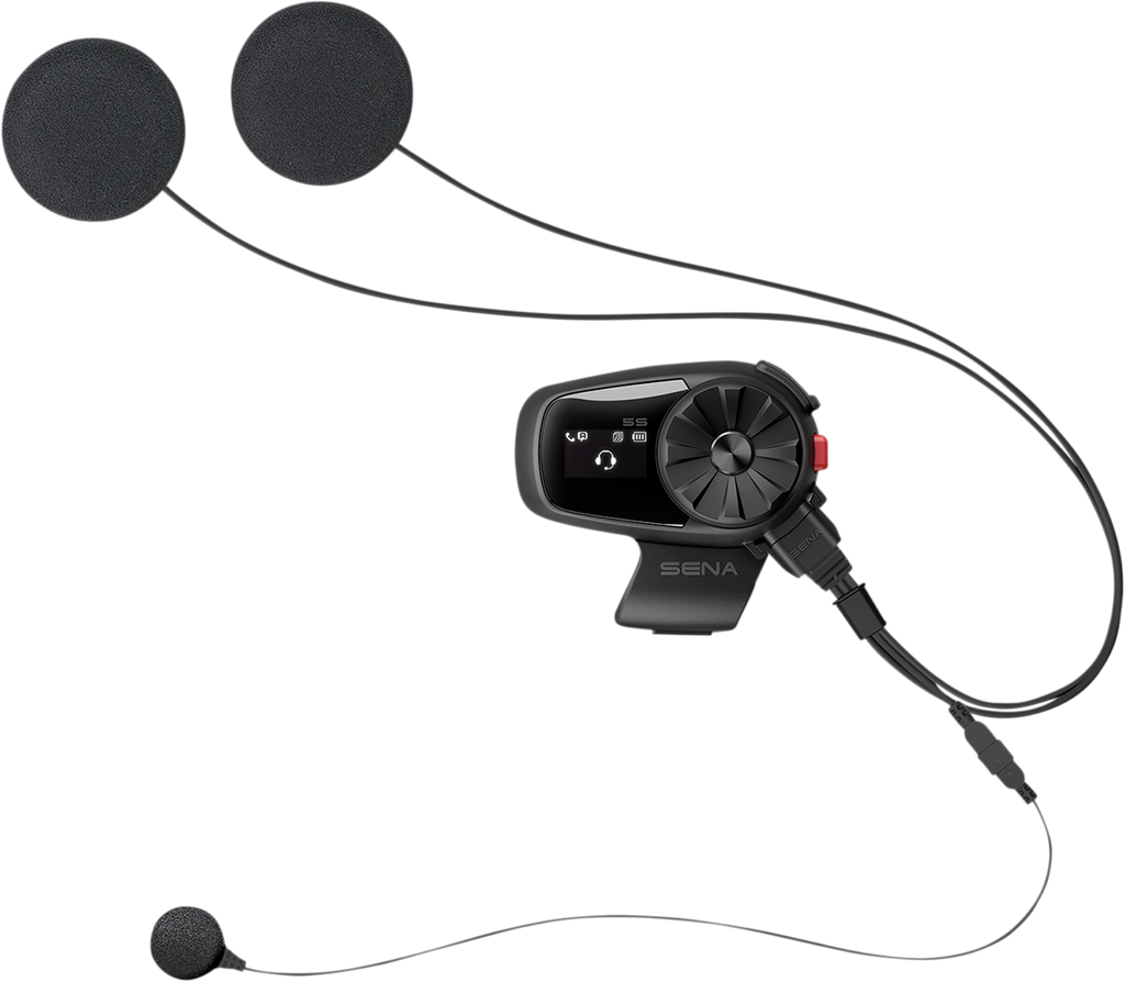 SENA 5S Dual Pack Motorcycle Communication System with Bluetooth 5.0 and HD Speakers