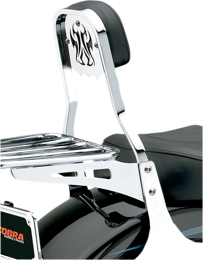 COBRA Short Sissy Bar - FLSTF/FXST 602-1201 - Team Dream Rides