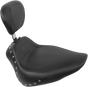 MUSTANG Sport Seat - Studded - Driver's Backrest - FLST '05-'15 79489 - Team Dream Rides
