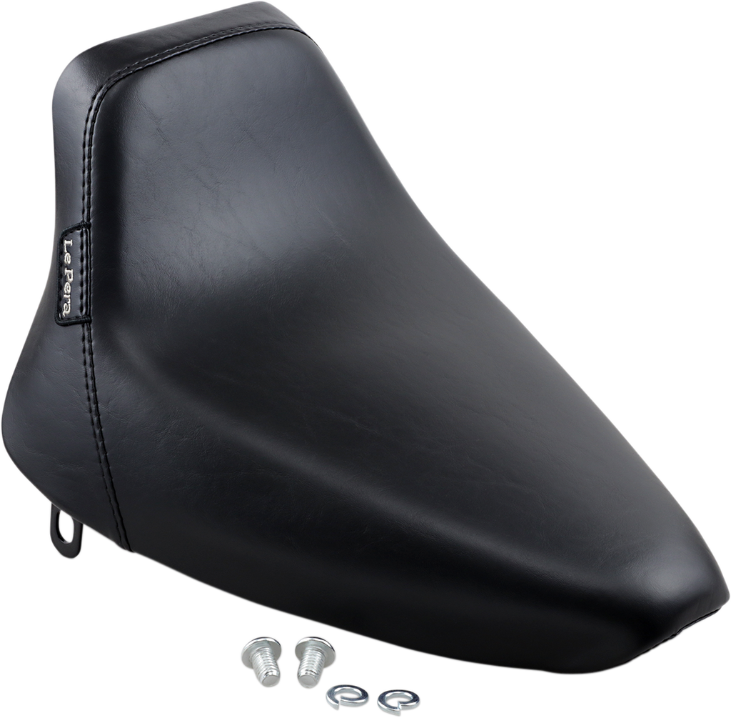 LE PERA Bare Bones Solo Seat - Smooth Black for FL/FX '84-'99 - Part LN-007 - Team Dream Rides