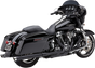 COBRA 3" Mufflers - Black - '17-'20 Bagger 6021RB - Team Dream Rides